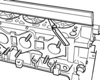 4.5.3  Снятие и установка головки цилиндров Audi A3