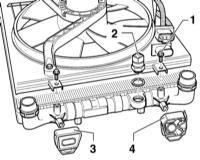5.6 Снятие и установка радиатора и вентилятора Audi A3