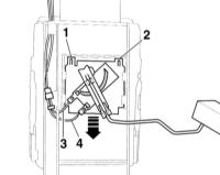 6.1.2 Снятие и установка топливного насоса/датчика запаса топлива Audi A3