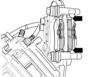 11.2 Снятие и установка дисковых тормозных механизмов задних колес Audi A3