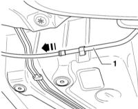 11.11 Снятие и установка рычага и троса стояночного тормоза Audi A3