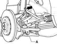 12.6.3 Снятие и установка рулевой тяги/наконечника рулевой тяги Audi A3