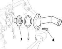 5.5 Снятие, установка и проверка термостата Audi A3