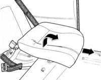 13.26 Снятие и установка заднего сиденья и спинки Audi A3