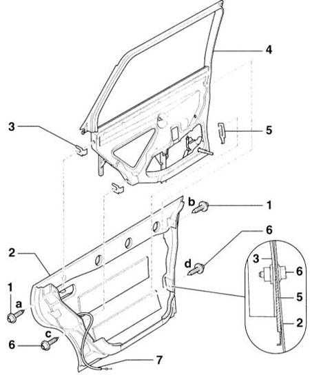 13.53 Снятие и установка балки регулировочных элементов и петель задней двери Audi A3