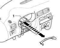 14.23 Снятие и установка приборной доски Audi A3