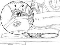 2.31 Проверка состояния и натяжение зубчатого ремня Audi A4
