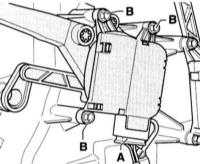 4.2.3 Снятие и установка электродвигателя привода вентиляционной заслонки Audi A4