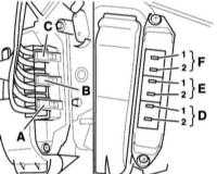 4.2.7 Снятие и установка дополнительного нагревательного элемента Audi A4