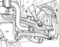 11.2.2 Снятие и установка амортизационной стойки Audi A4