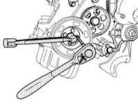 3.4.2 Снятие и установка зубчатого ремня Audi A4
