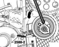 3.6.2 Снятие и установка зубчатого ремня, двигатели 1.9 л (AVB, AWX, AVF) Audi A4