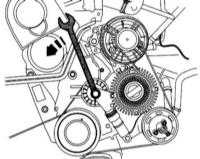 3.6.5 Снятие и установка ремня привода вспомогательных агрегатов Audi A4