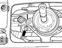 7.4 Регулировка привода переключения передач Audi A4