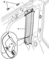 12.5.19 Снятие и установка облицовок (Универсал) Audi A4