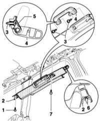 12.5.19 Снятие и установка облицовок (Универсал) Audi A4