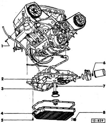 3.3.11 Система смазки Audi A6