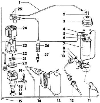 8.2.1 Система зажигания (бензиновые двигатели) Audi A6