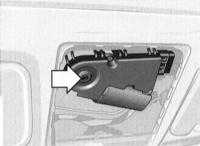 2.36 Привод подъемно-сдвижной крышки люка вручную* BMW 3 (E46)