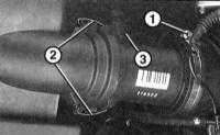 6.4.4 Снятие и установка воздушного фильтра двигателя BMW 3 (E46)