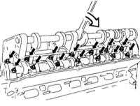 4.1.6 Снятие и установка распределительных валов BMW 3 (E46)