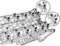 4.1.6 Снятие и установка распределительных валов BMW 3 (E46)