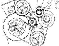 4.1.8 Снятие, установка и натяжение клинового ремня BMW 3 (E46)