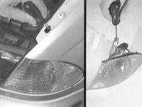 14.2.3 Замена ламп накаливания наружного освещения BMW 3 (E46)