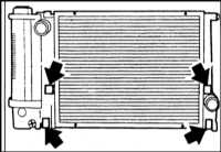 5.1.3 Снятие и установка вентилятора и муфты вентилятора BMW 5 (E39)