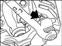 12.3.4 Снятие и установка наконечника рулевой тяги BMW 5 (E39)