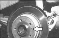 11.6 Снятие и установка тормозного диска задних колес BMW 5 (E39)