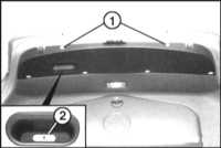 13.17 Снятие и установка замка крышки багажника/ цилиндра замка BMW 5 (E39)