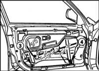 13.27 Снятие и установка электрического стеклоподъемника BMW 5 (E39)
