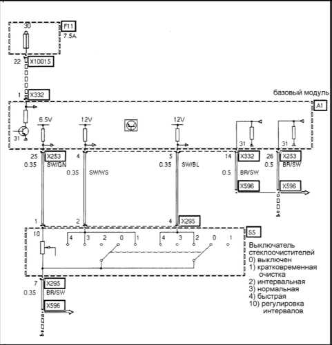 Схемы электрооборудования БМВ 5 Е39