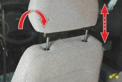 1.8 Регулировка положения передних сидений Chevrolet Niva