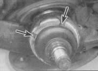 13.4 Снятие и установка нижней шаровой опоры передней подвески Citroen Xantia