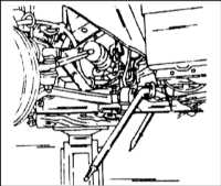 13.5 Снятие и установка компонентов стабилизатора поперечной устойчивости передней подвески Citroen Xantia