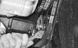 4.4.3 Замена ремня привода компрессора кондиционера Daewoo Lanos