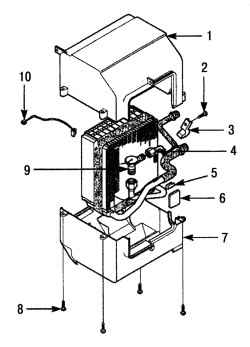 Радиатор испарителя