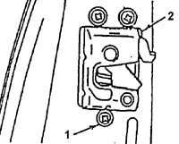 19.27.2 Дверные замки передних и задних дверей Daewoo Nexia