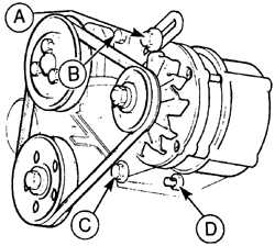 2.3.15 Приводной ремень генератора Ford Escort