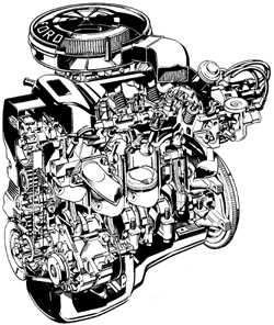 3.6.1 Обслуживание и ремонт двигателя CVH Ford Escort