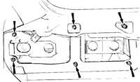 14.4.7 Снятие и установка заднего фонаря Ford Escort