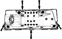 14.5.2 Снятие и установка измерительных приборов Ford Escort