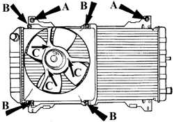 5.3 Электродвигатель вентилятора радиатора Ford Escort