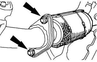 Крепление корпуса (1) термостата и катушки зажигания с держателем (2)