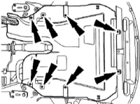7.8 Демонтаж вентилятора системы охлаждения Ford Mondeo