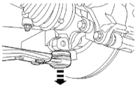 11.11 Демонтаж и монтаж приводного вала / поперечного рычага подвески Ford Mondeo