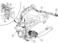 15.6 Замена двигателя вентилятора Ford Mondeo