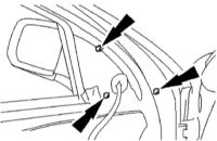 16.3 Демонтаж и монтаж наружного зеркала заднего вида Ford Mondeo